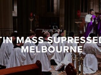 Rom untersagt im Dom von Melbourne die Zelebration im überlieferten Ritus. Die Logik: In Pfarrkirchen ist diese untersagt, kann es aber Ausnahmen geben. In einer Kathedrale gehe das aber ganz und gar nicht.