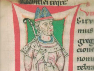 Hildebrand von Soana wurde 1073 zum Papst gewählt und nahm den Namen Gregor VII. an