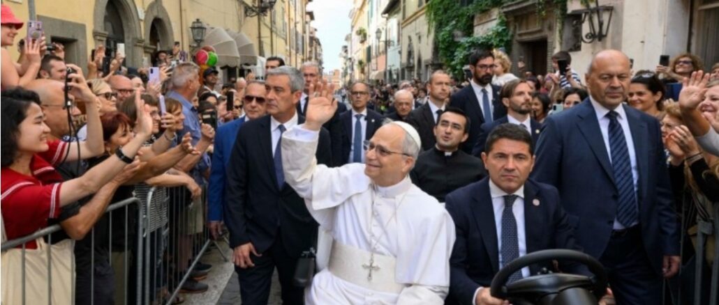 Papst Leo XIV. in Castel Gandolfo