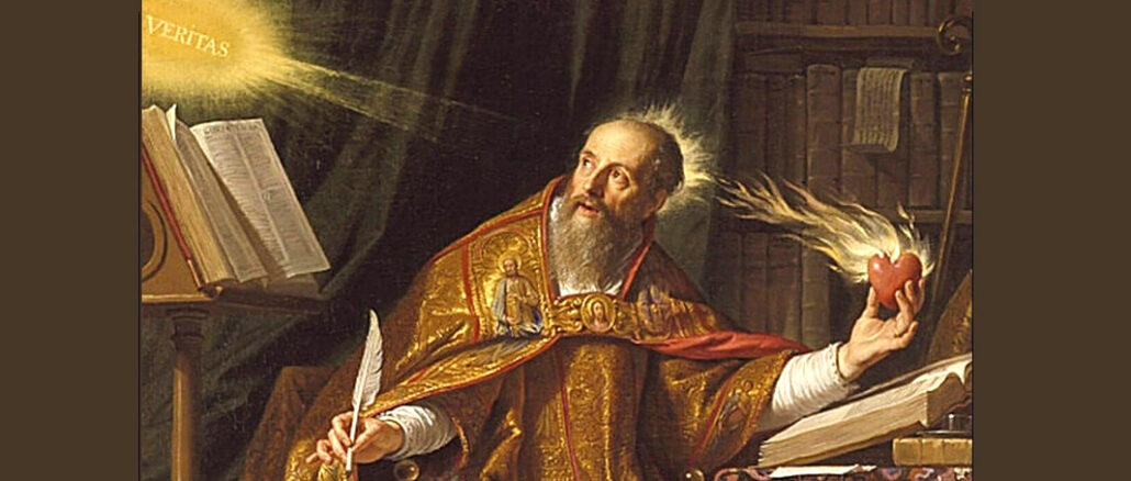 Augustinus von Hippo, Theologe, Bischof und Kirchenvater Augustinus von Hippo, Theologe, Bischof und Kirchenvater