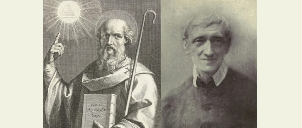 Der heilige Athanasius und der heilige John Henry Newman