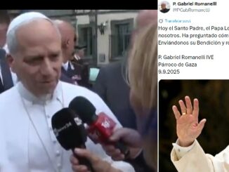 Papst Leo XIV. kehrte gestern nach einem Kurzaufenthalt in Castel Gandolfo nach Rom zurück. Dabei nahm er zum Nahost-Konflikt Stellung