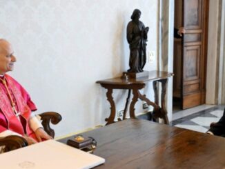 Papst Leo XIV. empfing am Samstag Brian Francis Burch, den neuen US-Botschafter beim Heiligen Stuhl.