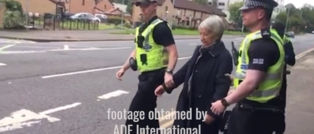 Zum zweiten Mal wurde eine 75jährige Lebensschützerin in Glasgow festgenommen. Der Wahnwitz der Abtreibungsbefürworter.