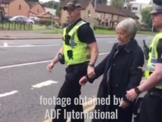 Zum zweiten Mal wurde eine 75jährige Lebensschützerin in Glasgow festgenommen. Der Wahnwitz der Abtreibungsbefürworter.