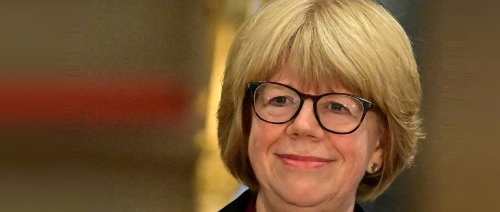 Sarah Mullally heißt die neue "Erzbischöfin" von Canterbury. Die Feministin betrachten die Progressiven als ihren neuesten Punktesieg