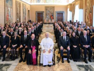 Am Montag empfing Papst Leo XIV. Kolumbusritter aus den USA – und bezeichnete sich dabei selbst als "Stellvertreter Christi" auf Erden.