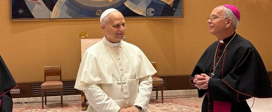 Papst Leo XIV. mit Bischof Seitz von El Paso (Texas): Gemeinsam für die Migrationsagenda Papst Leo XIV. mit Bischof Seitz von El Paso (Texas): Gemeinsam für die Migrationsagenda
