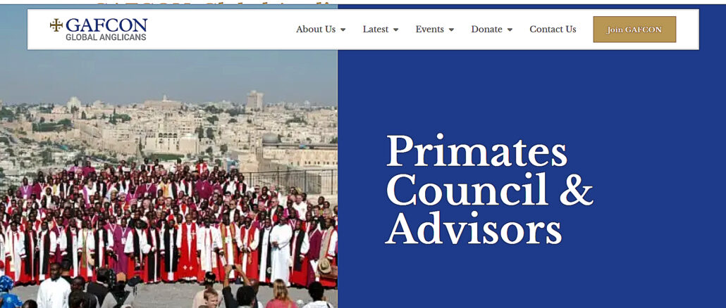 Die Globale Anglikanische Zukunftskonferenz (GAFCON), die 80 Prozent der Anglikaner weltweit vertritt, spaltet sich von Canterbury ab. Die Globale Anglikanische Zukunftskonferenz (GAFCON), die 80 Prozent der Anglikaner weltweit vertritt, spaltet sich von Canterbury ab.