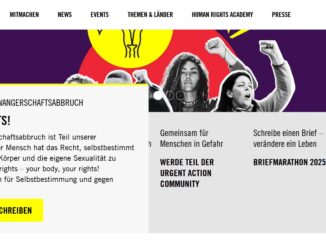 Amnesty International behauptet seit 2007 offiziell, daß Abtreibung ein "Menschenrecht" sei. Kann es eine größere Pervertierung der Menschenrechtsidee geben?