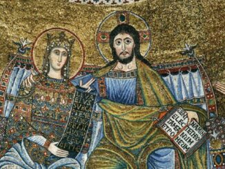 Rom erklärt den Titel "Maria Miterlöserin" für unerwünscht. Drückt aber das fast 900 Jahre alte Apsismosaik von Santa Maria in Trastevere in Rom nicht genau diese Mitwirkung aus?