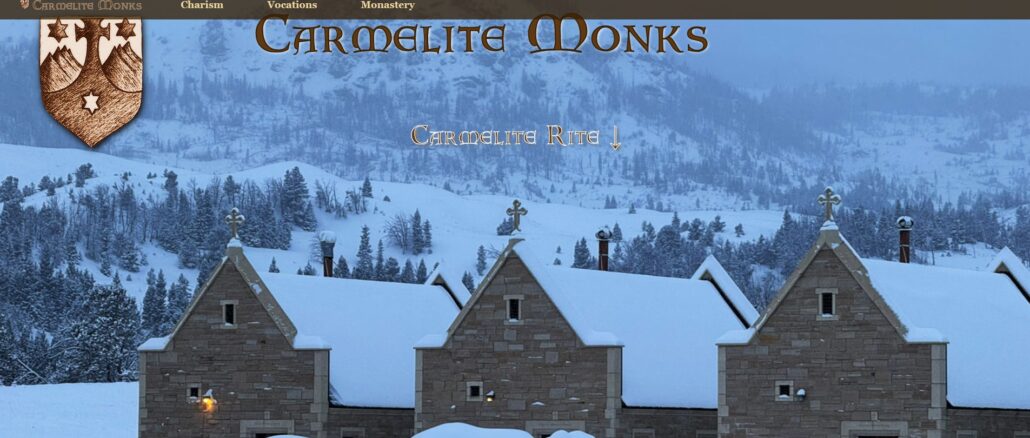 Die altrituellen Karmeliten von Wyoming bauen inmitten der Berge ihren Karmel im gotischen Stil