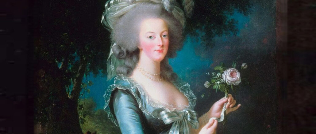 Marie Antoinette, österreichische Erzherzogin und als Ehefrau von Ludwig XVI. Königin von Frankreich und Navarra, wurde am 16. Oktober 1793 von den Revolutionären hingerichtet