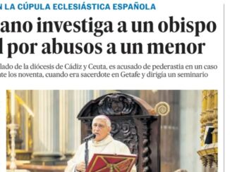 Erstmals ermittelt die kirchliche Justiz gegen einen amtierenden Bischof in Spanien wegen des Verdachts des homosexuellen Mißbrauchs, obwohl für den Staat alles verjährt ist.