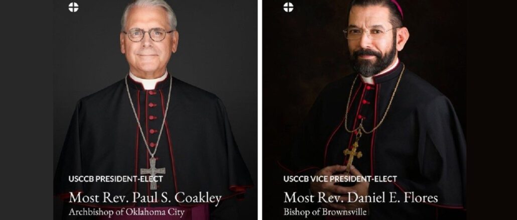 Die US-Bischofskonferenz hat für die kommenden drei Jahre eine neue Führungsspitze. Gilt weiterhin, daß der Stellvertreter in drei Jahren der nächste Vorsitzende wird, wurden weitreichende Weichen gestellt