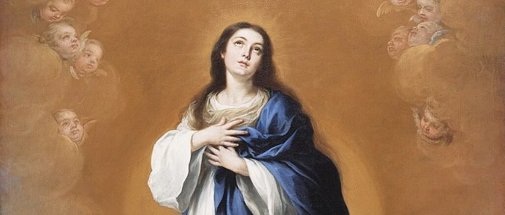 Die allreine Jungfrau und Gottesmutter Maria