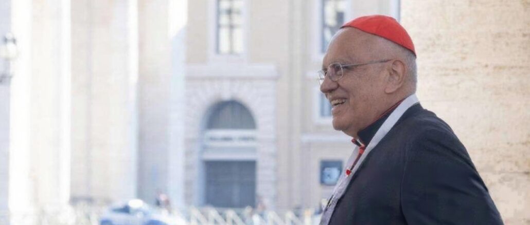 Kardinal Porras in Rom, zu der Zeit, als er Venezuela noch verlassen konnte