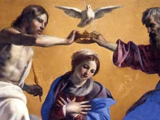 Die Krönung Mariens im Himmel