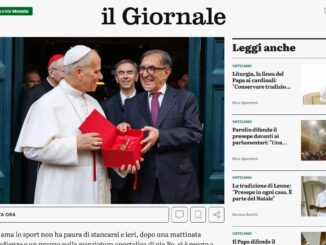 Papst Leo XVI. besuchte am Donnerstag überraschend die Bibliothek des Italienischen Senats, wo er von Senatspräsident Ignazio La Russa von den konservativen Fratelli d'Italia empfangen wurde. Der Bibliothek gegenüber befindet sich die Päpstliche Diplomatenakademie