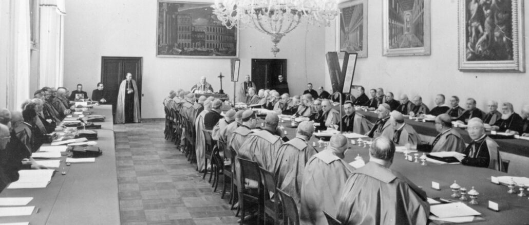 Die päpstliche Kommission, welche die Liturgiekonstitution des Zweiten Vatikanischen Konzils umsetzen sollte.