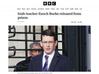 Auch die BBC berichtete über den Fall Enoch Burke