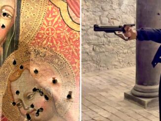 Grüniberale Zürcher Stadträtin schoß auf Bilder des Jesuskindes und der Gottesmutter. Nun wurde sie verurteilt.