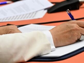 Leo XIV., Aufnahme bei den Arbeitsgruppen des Konsistoriums in der Aula Paolo VI