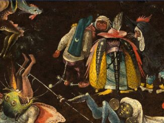 Revolutionäre Bischöfe? "Fragment eines Jüngsten Gerichts" eines unbekannten Schülers von Hieronymus Bosch (Alte Pinakothek, München)