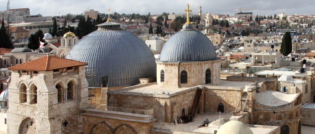 Die Grabeskirche in Jerusalem ist seit dem 28. Februar behördlich geschlossen.