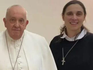 Sr. Linda Pocher mit Papst Franziskus: Feministischer Klerikalismus als Ausweg wohin?