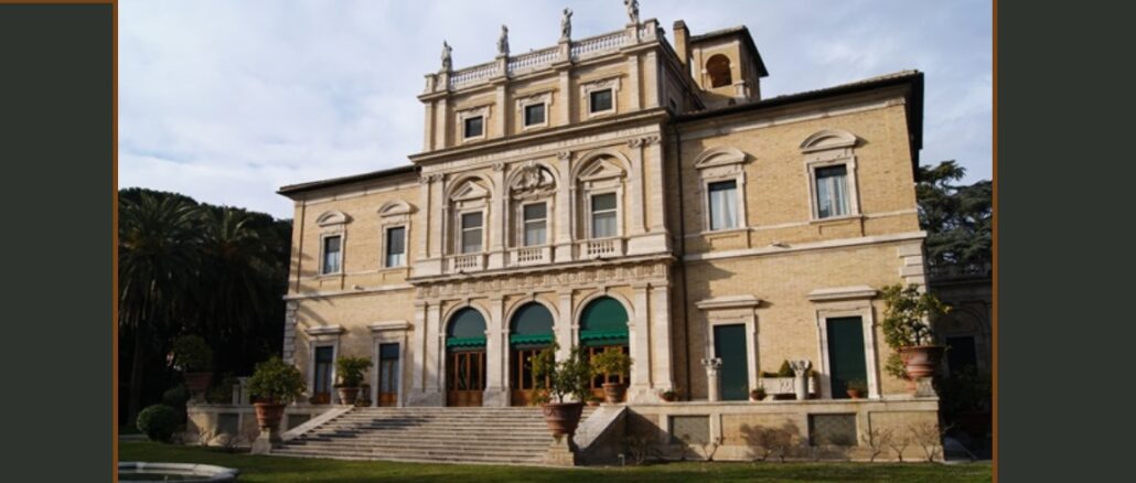 Villa Giorgina in Rom, Sitz der Apostolischen Nuntiatur in Italien