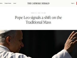 Joseph Shaw, Vorsitzender von Una Voce International, analysiert die jüngsten Signale von Papst Leo XIV. zum überlieferten Römischen Ritus