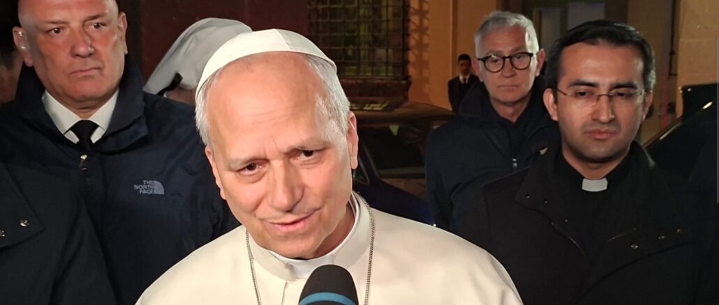 Leo XIV. appellierte eindringlich, nicht weiter an der Eskalationspirale zu drehen. Für heute nacht stand der Einsatz von Atomwaffen gegen den Iran im Raum.