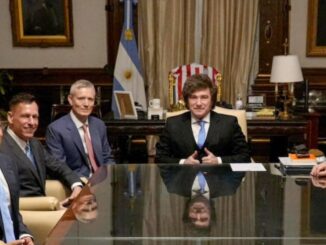 Peter Thiel hielt vor wenigen Tagen seinen Vortrag über den Antichristen in Buenos Aires und traf sich dabei auch mit Präsident Javier Milei.