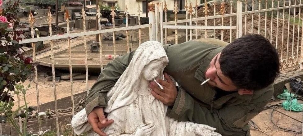 Der israelische Soldat, der Marienstatue schändete, wurde inhaftiert
