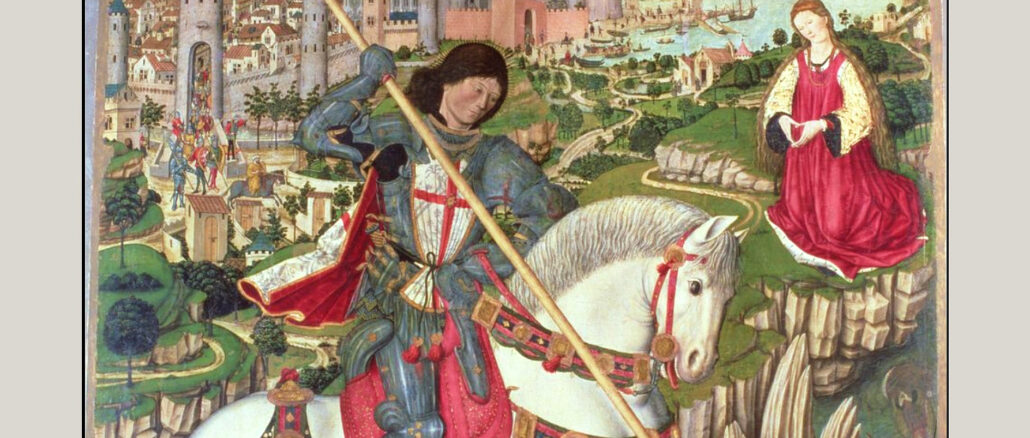 St. Georg der Drachentöter, der Besieger aller Feinde des christlichen Volkes