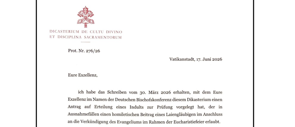 Keine Laienpredigt