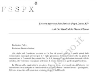 Die Piusbruderschaft übermittelte heute Papst Leo XIV. und dem Kardinalskollegium einen offenen Brief und ein umfassendes Glaubensbekenntnis