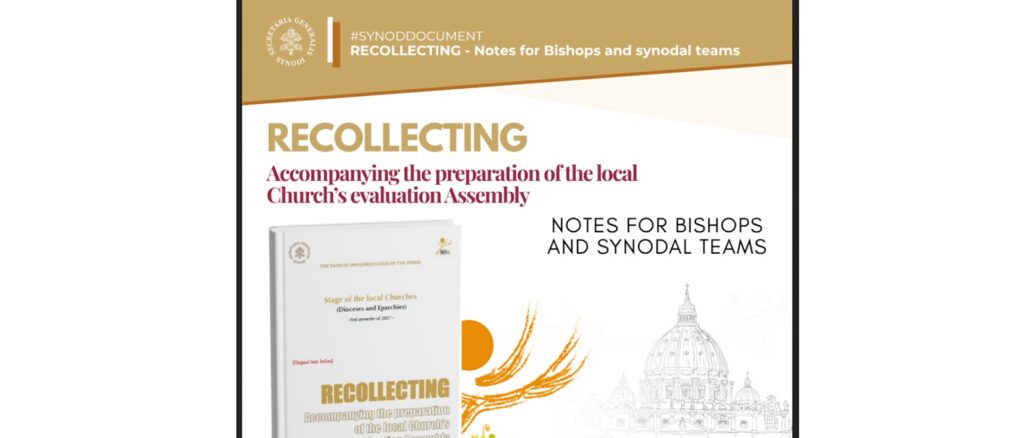 Neue vatikanischen Leitlinien für den "synodalen Prozeß" sehen die Einbindung auch anderer Religionen vor