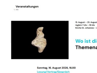 Sakrilegisch wird in der katholischen Kirche St. Johannes in Zug gefragt: "Wo ist die Göttin?" Wenn feministische Theologie, neuheidnischem Schamanen- und Hexenglauben näher ist, als der katholischen Glaubenslehre und Ordnung.