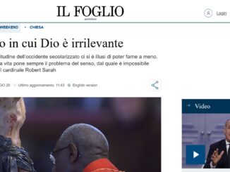 Kardinal Sarah sieht das Hauptproblem in der liturgischen Frage im Mißbrauch, der im Novus Ordo betrieben werde