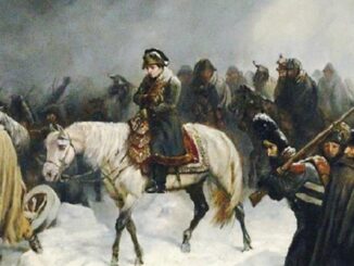 Napoleons Rückzug aus Rußland von Adolf Northen, 1854