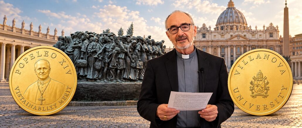 Ein ein neuer Preis mit einer politischen Agenda wurde gestiftet und hat den Namen von Papst Leo XIV. erhalten. Dieser nahm sie an. Als erster Preisträger wird ein führender Mitarbeiter von Papst Franziskus geehrt.