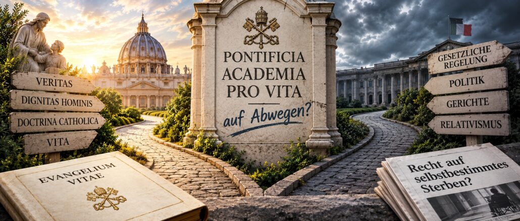 Der amtierende und der vorherige Vorsitzender bergoglianisch gewandelten Päpstlichen Akademie für das Leben meldeten sich zugunsten des umstrittenen venetianischen Gesetz zum assistierten Selbstmord zu Wort.