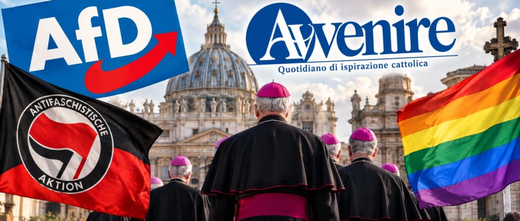 Was treibt die Amtskirche dazu, sich einseitig der globalistisch-linken Agenda zu verschreiben – und bedenkenlos gläubige Christen auszugrenzen?