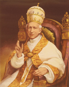 Papst Leo XIII. hatte 1884 eine erschütternde Schauung der Hölle