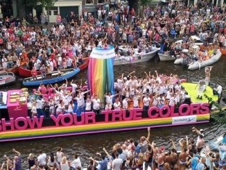 CanalPride der EuroPride 2016 in Amsterdam