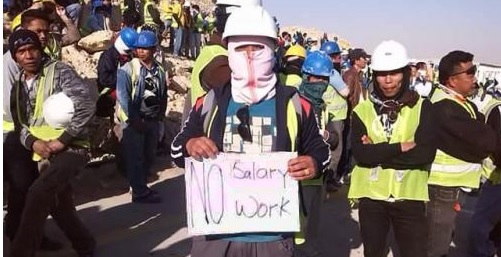 Arbeiterprotest in Saudi-Arabien