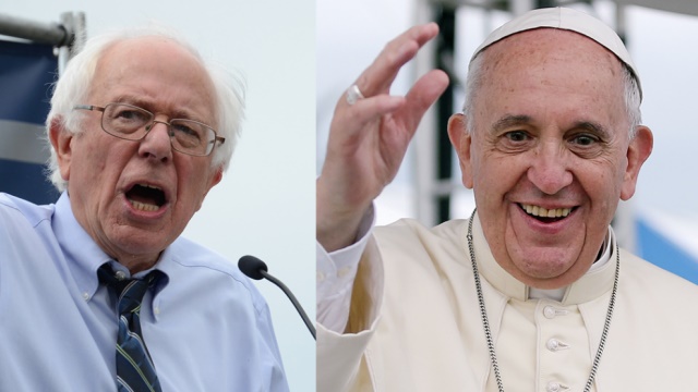 Bernie Sanders und Papst Franziskus: exklusive Einladung für US-Präsidentsschaftskandidaten in den Vatikan