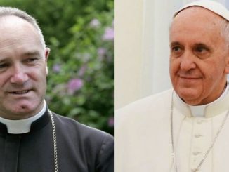 Bischof Fellay und Papst Franziskus